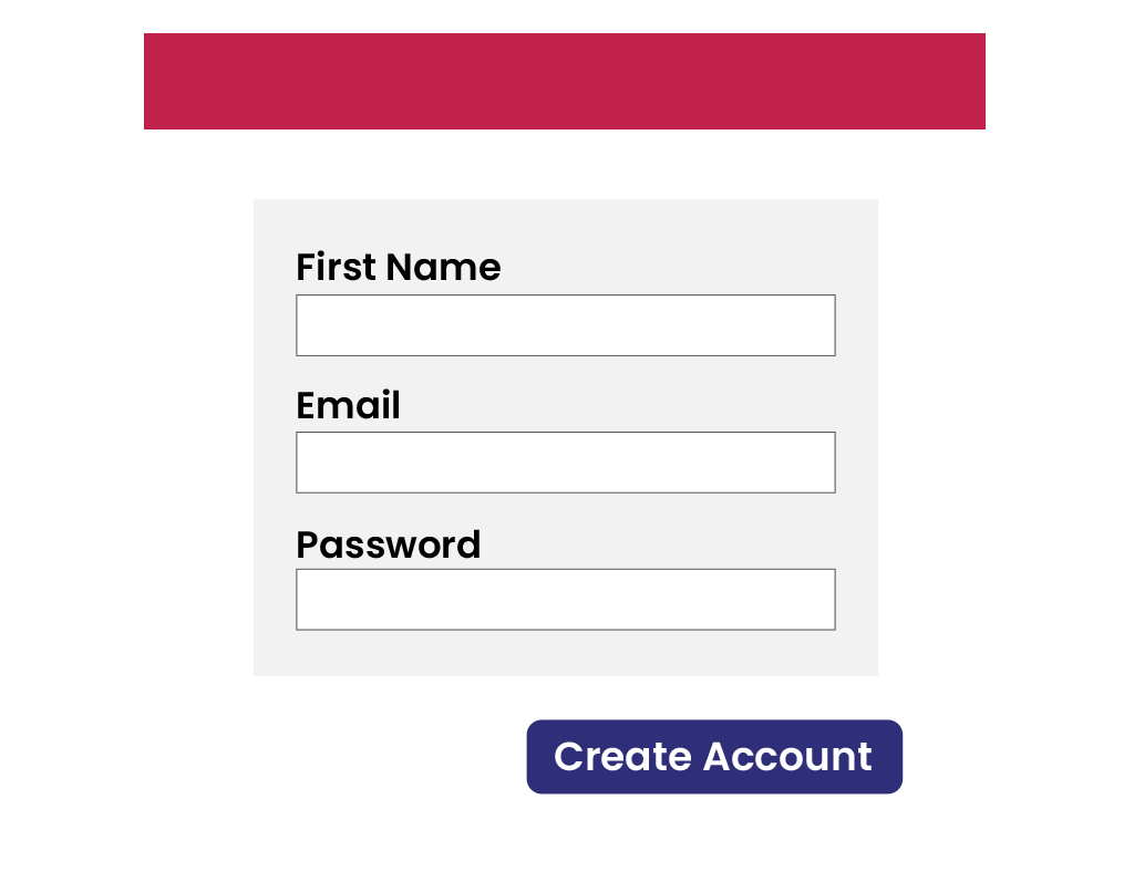Create your account
